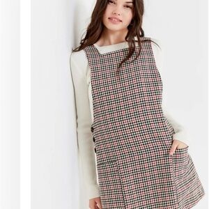 Urban Outfitters Plaid Mini Dress  XS